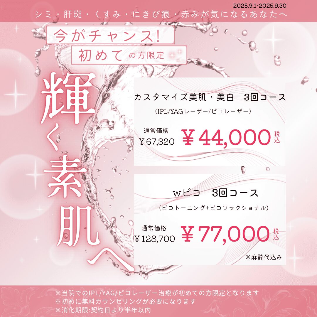 初めての方限定キャンペーン