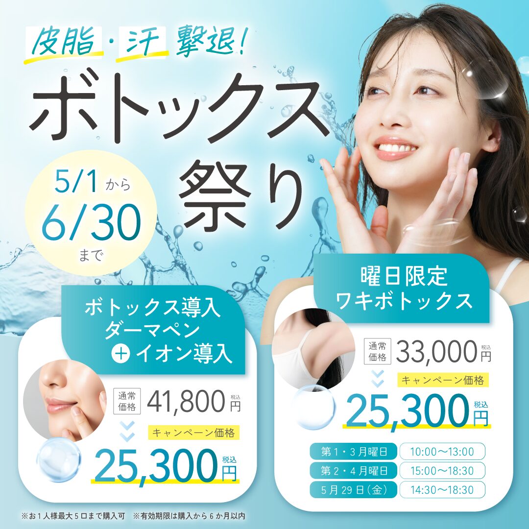 ボトックス祭り